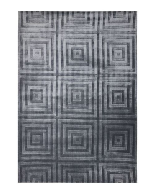 Hand Loomed Cubed Grey