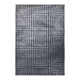 Hand Loomed Cubed Grey