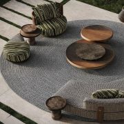 Woven Rope Outdoor Grey